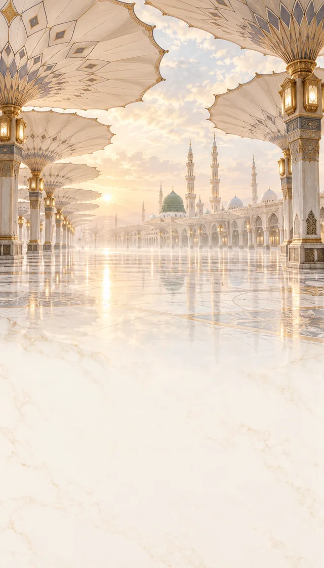 Template undangan Islami Madinah