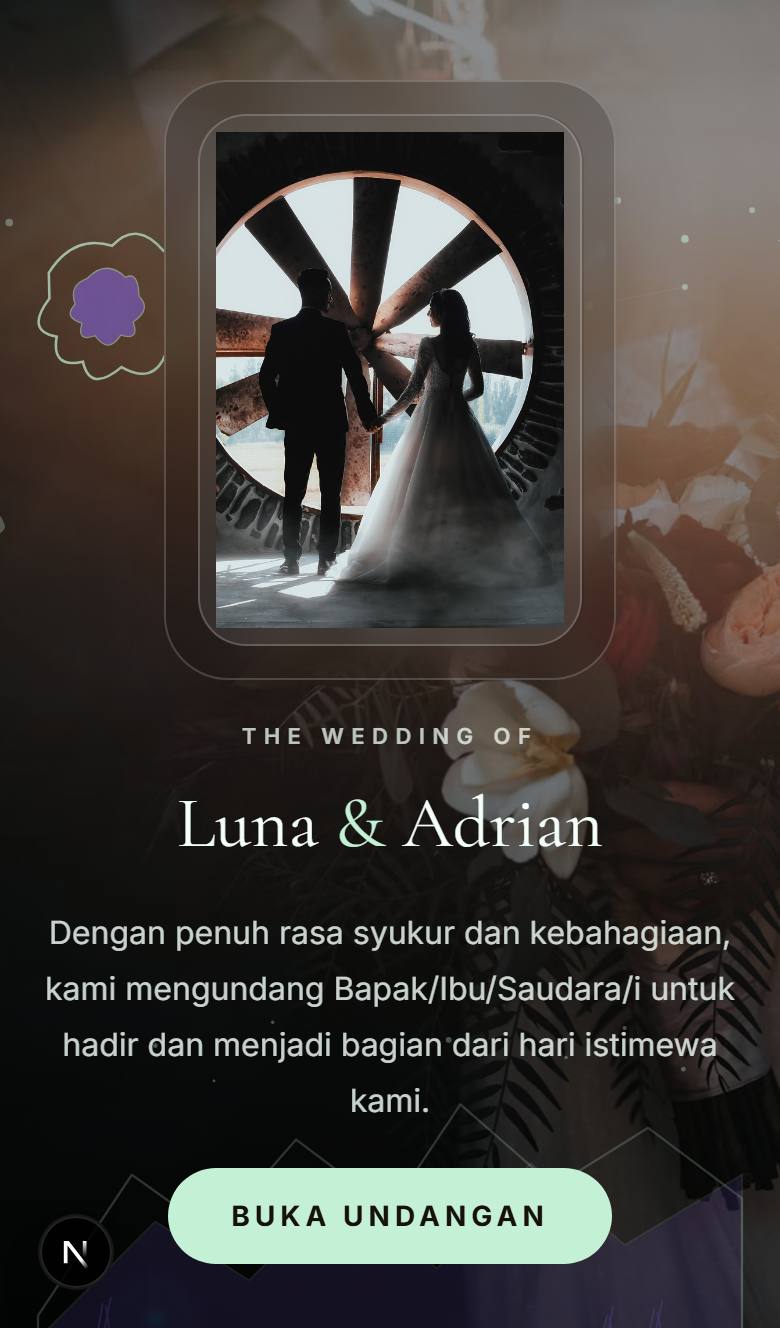 Pratinjau Motion 3D Aurora Bloom